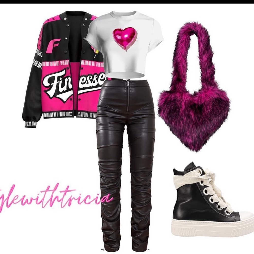 Nayr Pink Heart Bag